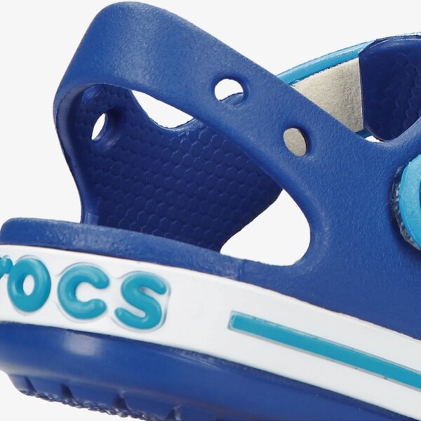 Dziecięce sandały / klapki CROCS CROCBAND SANDAL KIDS 128564bxi kolor granatowy