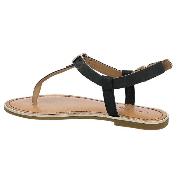 Damskie sandały TOMMY HILFIGER JULIA 26A  fw56818685990 kolor czarny