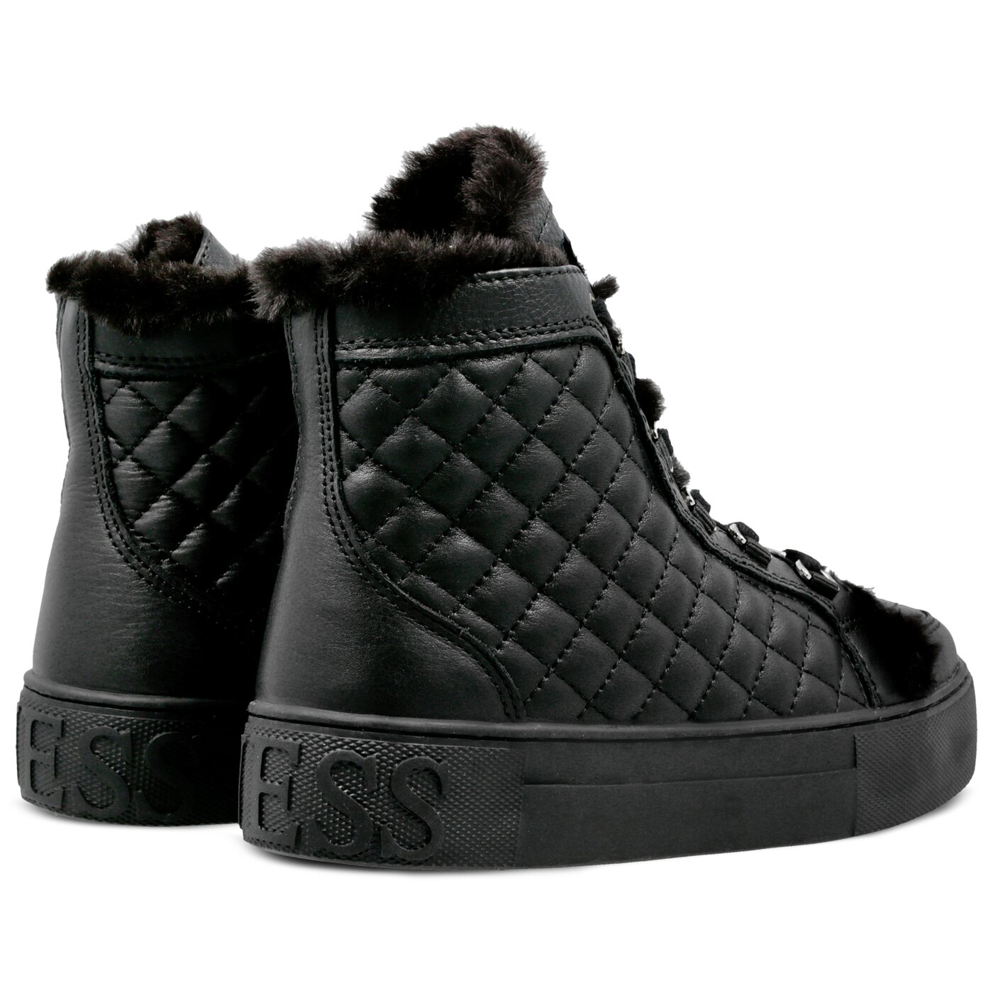 Damskie sneakersy (buty) GUESS MERGE flmee4lea12black kolor czarny