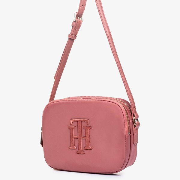 Damska torebka TOMMY HILFIGER TOREBKA POPPY CROSSOVER aw0aw10470sm8 kolor różowy
