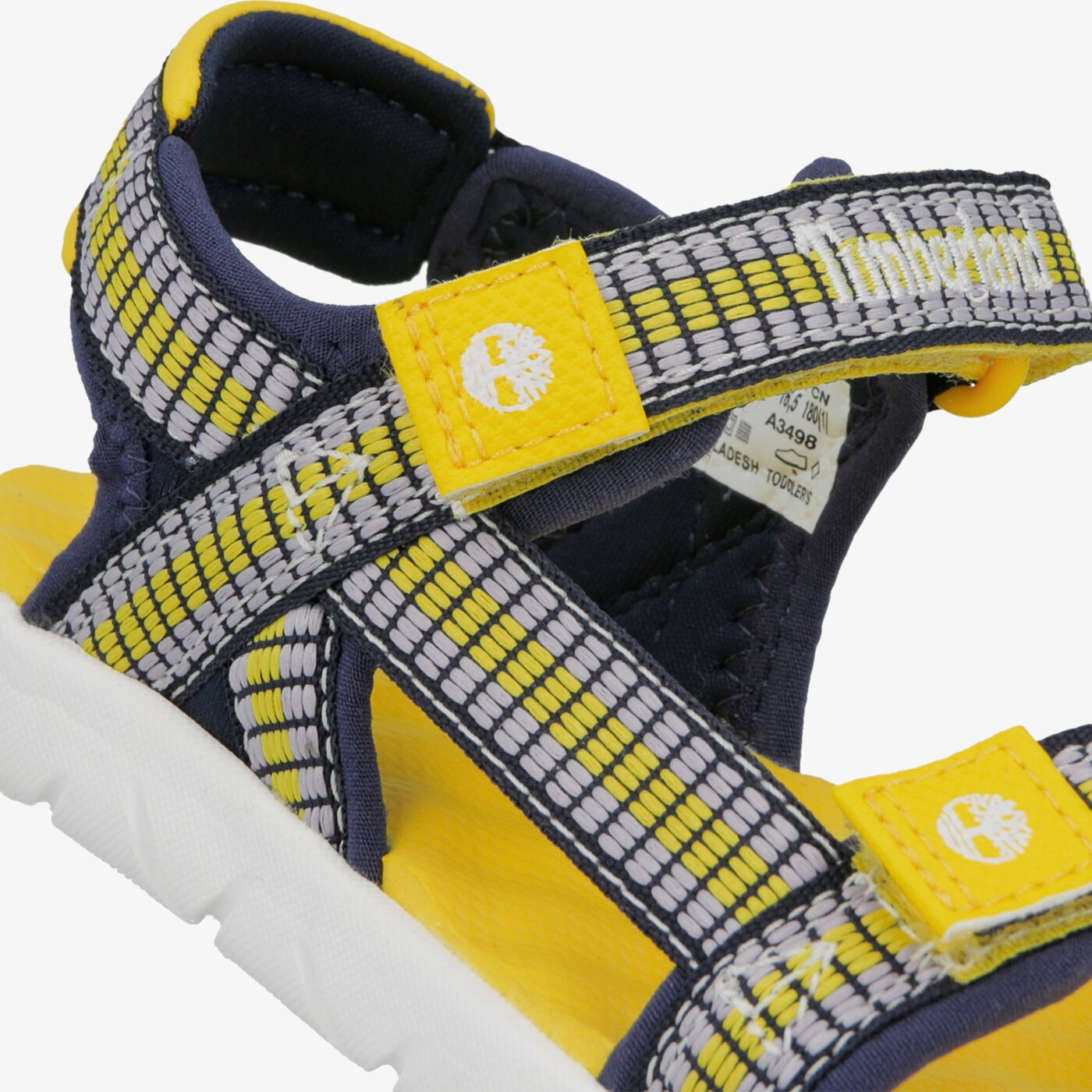 Dziecięce sandały / klapki TIMBERLAND PERKINS ROW WEBBING SNDL tb0a1y9x0191 kolor granatowy