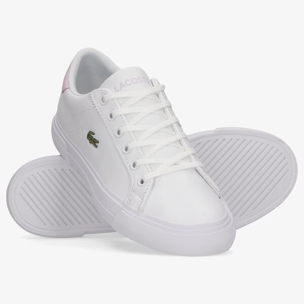 Damskie trampki LACOSTE LEROND PLUS 0722 1 CFA 743cfa00111y9 kolor biały
