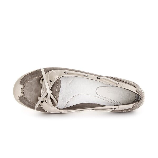 Damskie baleriny (buty) TIMBERLAND EK BOOTHBAY BOAT SHOE 3908r kolor szary