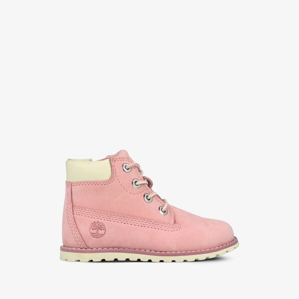 Dziecięce trapery TIMBERLAND POKEY PINE 6IN BOOT  tb1a27egv201 kolor różowy