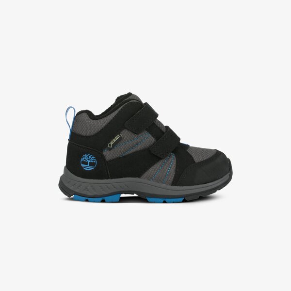 Dziecięce buty outdoor / trekkingowe TIMBERLAND NEPTUNE MID GTX 2STRAP WL tb0a227p0151 kolor czarny