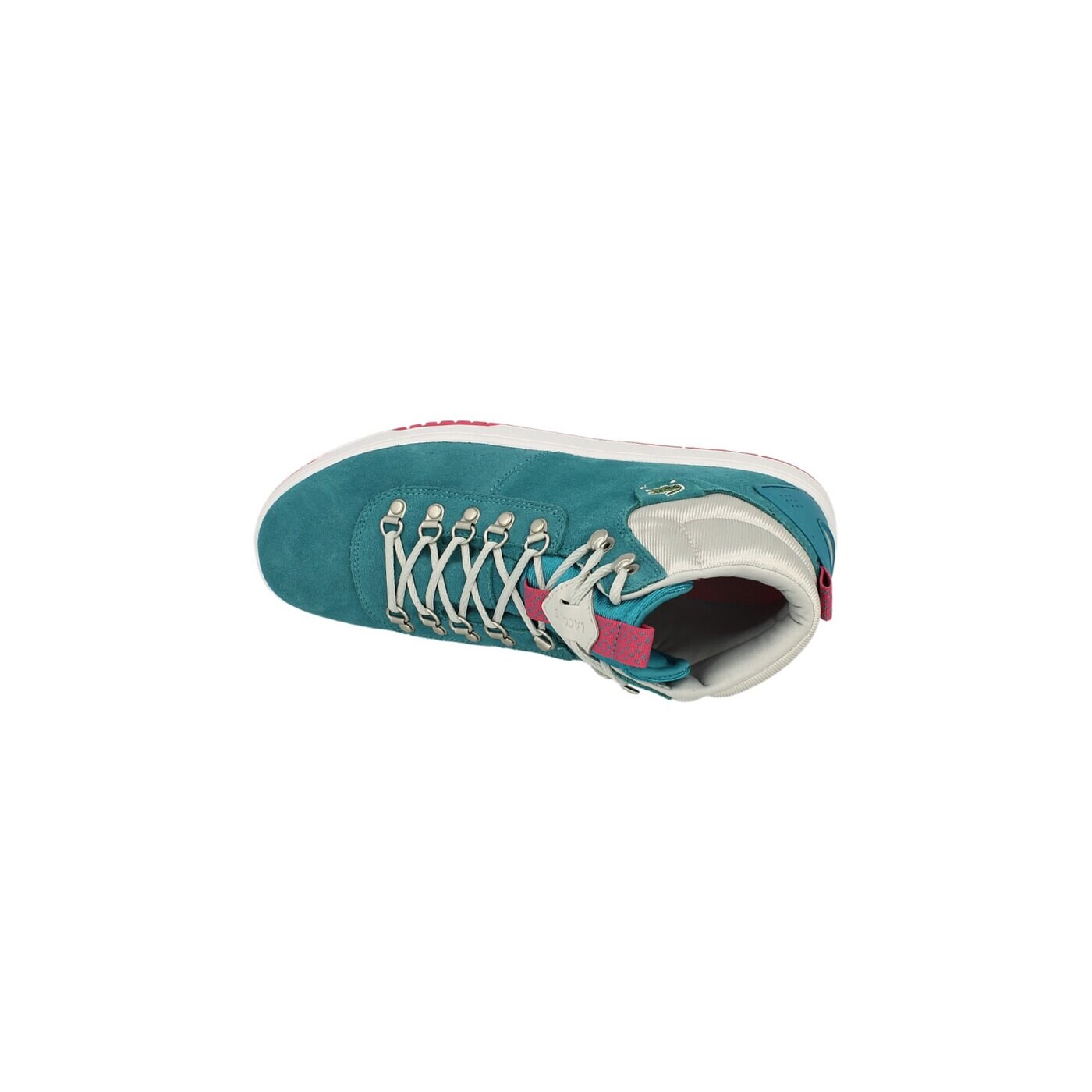 Męskie buty outdoor (trekkingowe) LACOSTE AUBER TF  726lem01185b5 kolor niebieski