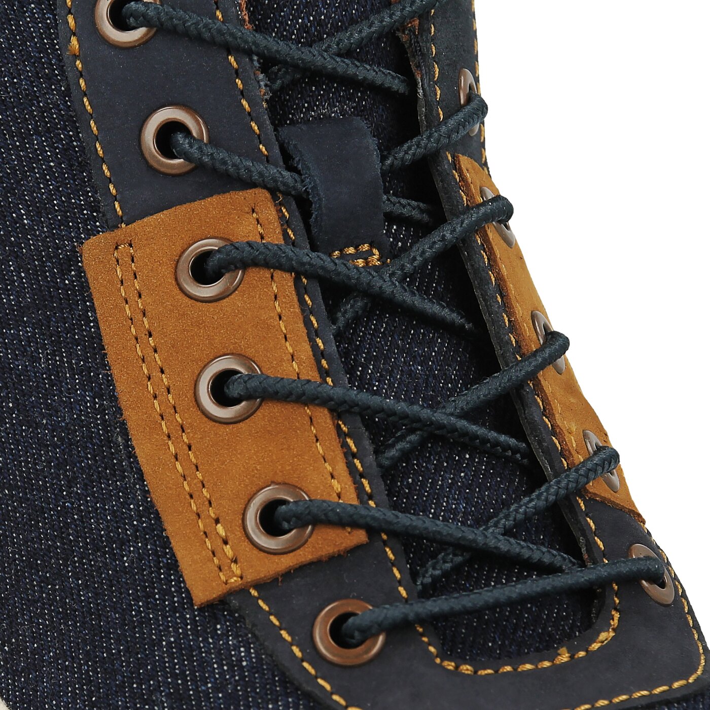 Damskie trampki TIMBERLAND AMHERST CANVAS CHUK KA a1fnj kolor granatowy