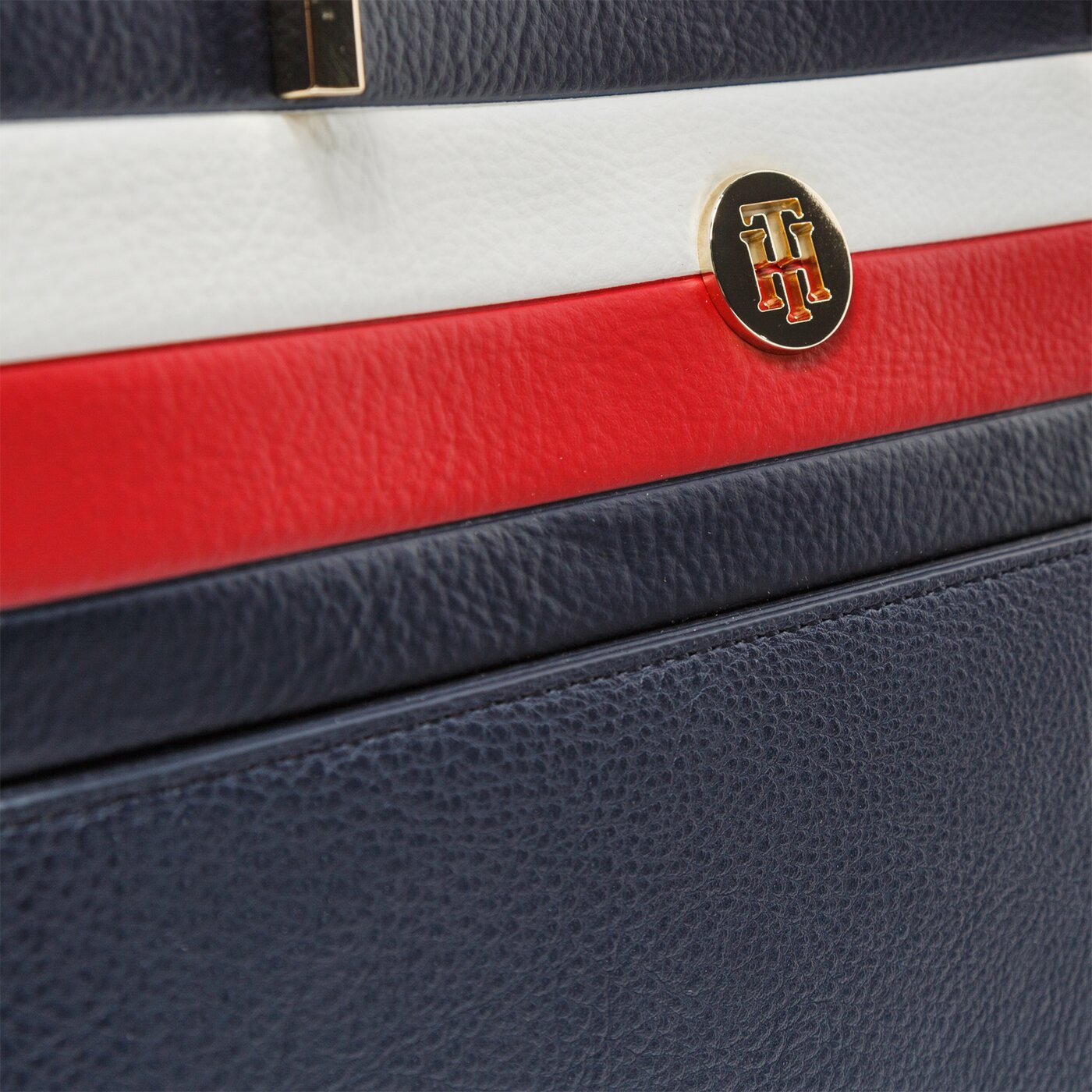 Damska torebka TOMMY HILFIGER TOREBKA CORE SATCHEL CORP aw0aw083230gy kolor granatowy