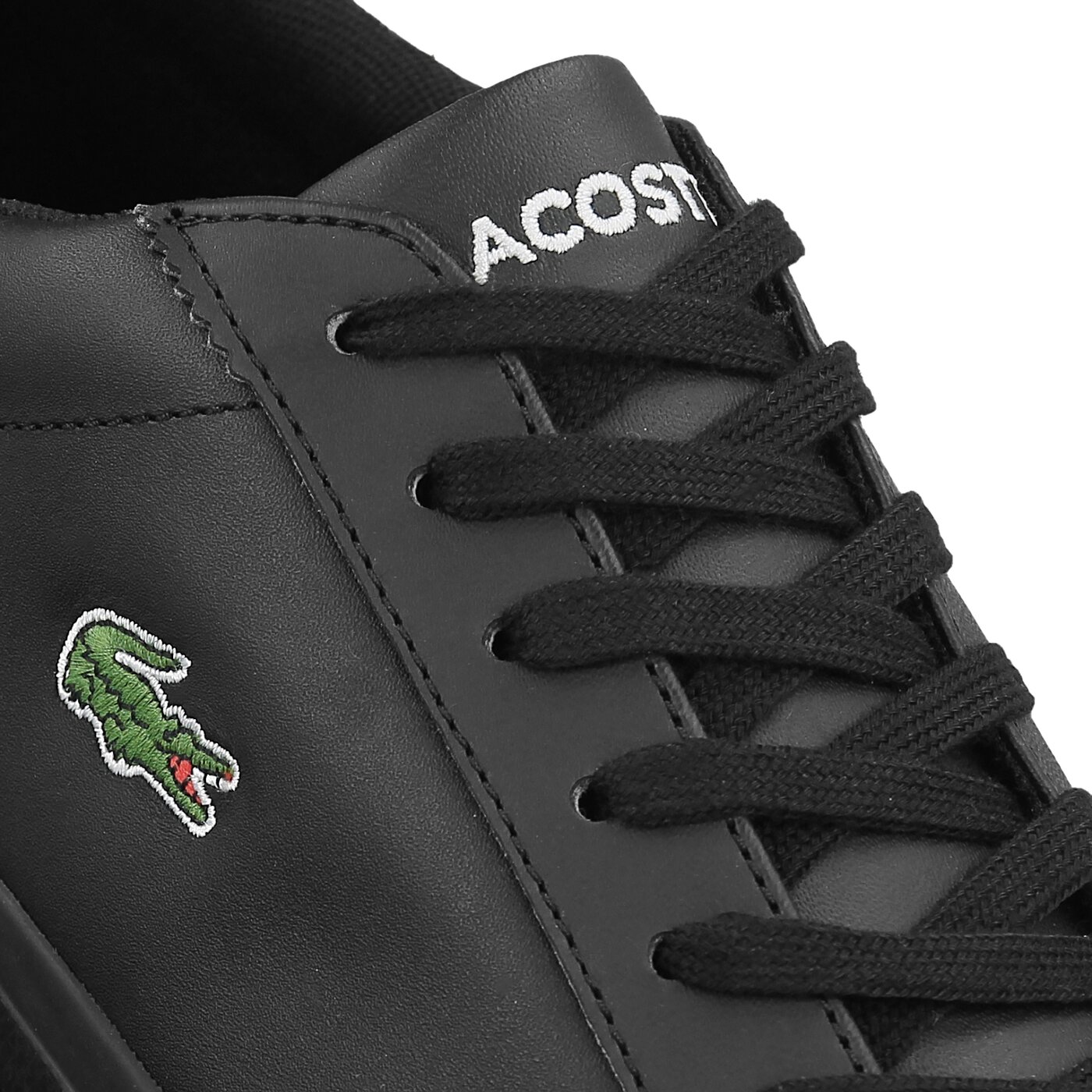 Męskie trampki LACOSTE LEROND 317 1 734cam004102h kolor czarny