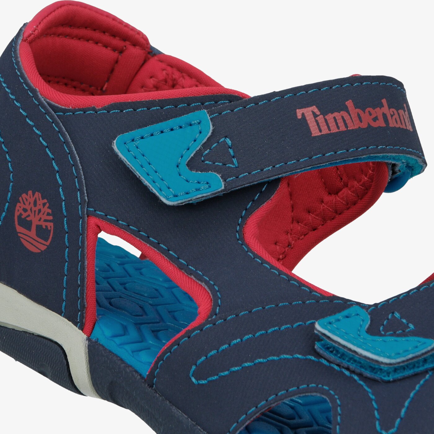 Dziecięce sandały / klapki TIMBERLAND ADVENTURE SEEKER 2 STRAP tb02496a4841 kolor granatowy