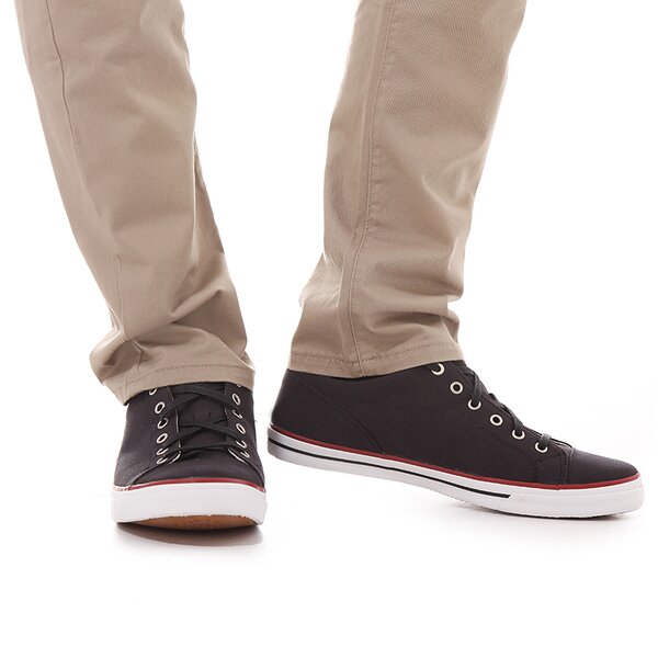 Męskie trampki TIMBERLAND CANVAS CAP TOE OX 5307a kolor czarny