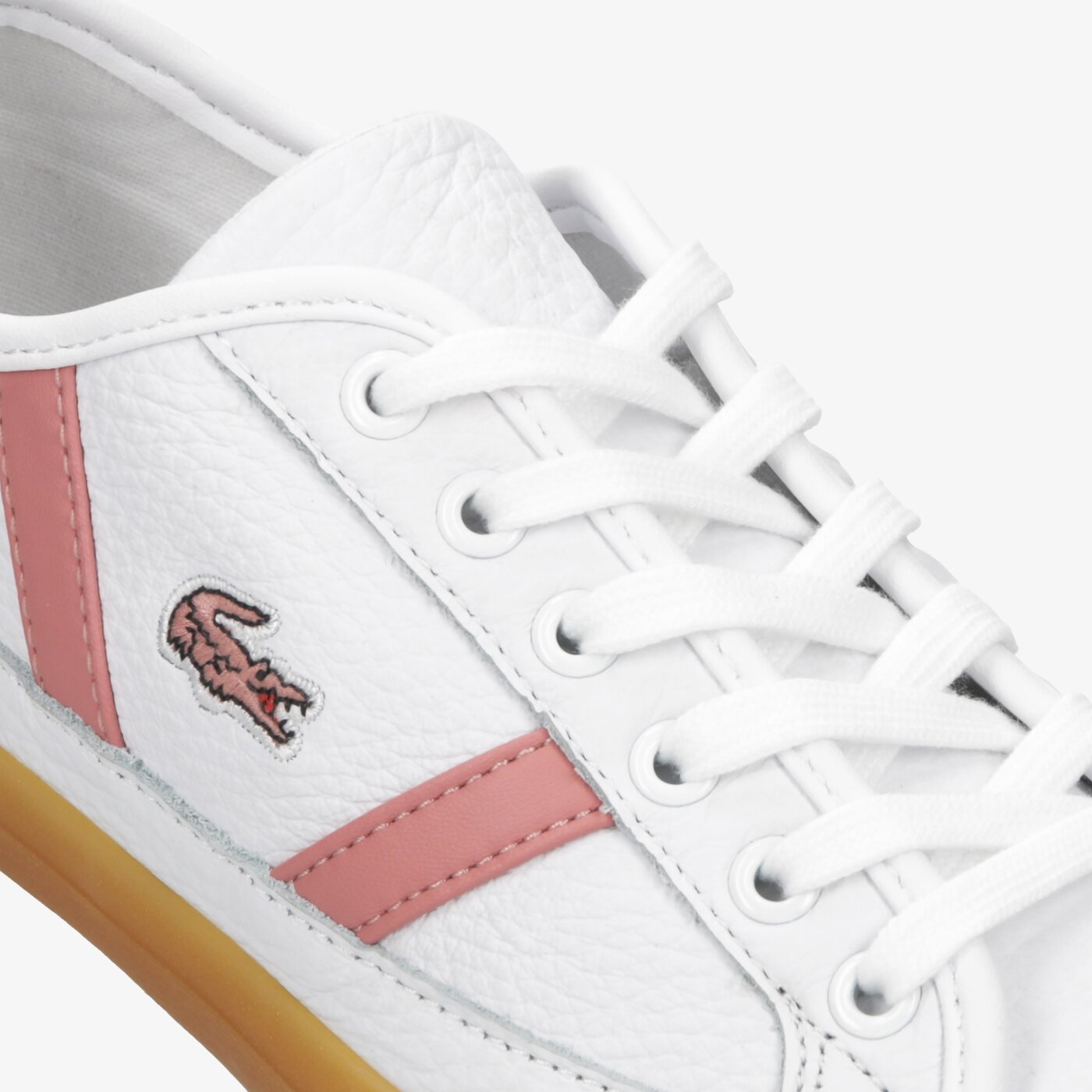 Damskie trampki LACOSTE SIDELINE 319 1 CFA 738cfa0038b53 kolor biały