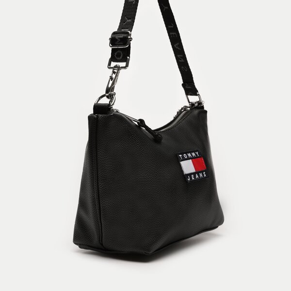 Damska torebka TOMMY HILFIGER TOREBKA TJW HERITAGE SHOULDER BAG aw0aw14570bds kolor czarny