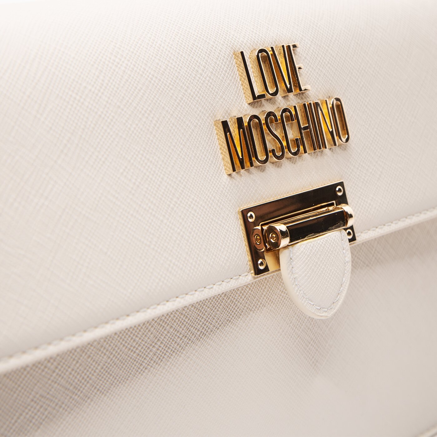 Damska torebka LOVE MOSCHINO TOREBKA THE ICE CREEM SCARF jc4241pp0akg0110 kolor beżowy