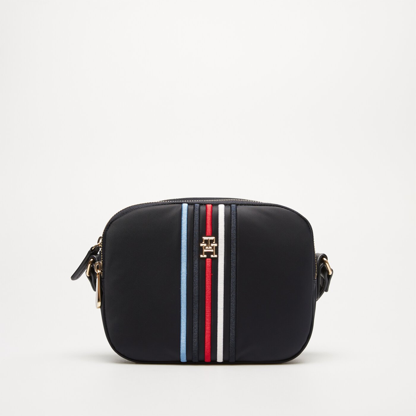 Damska torebka TOMMY HILFIGER TOREBKA POPPY CROSSOVER CORP aw0aw15985dw6 kolor granatowy