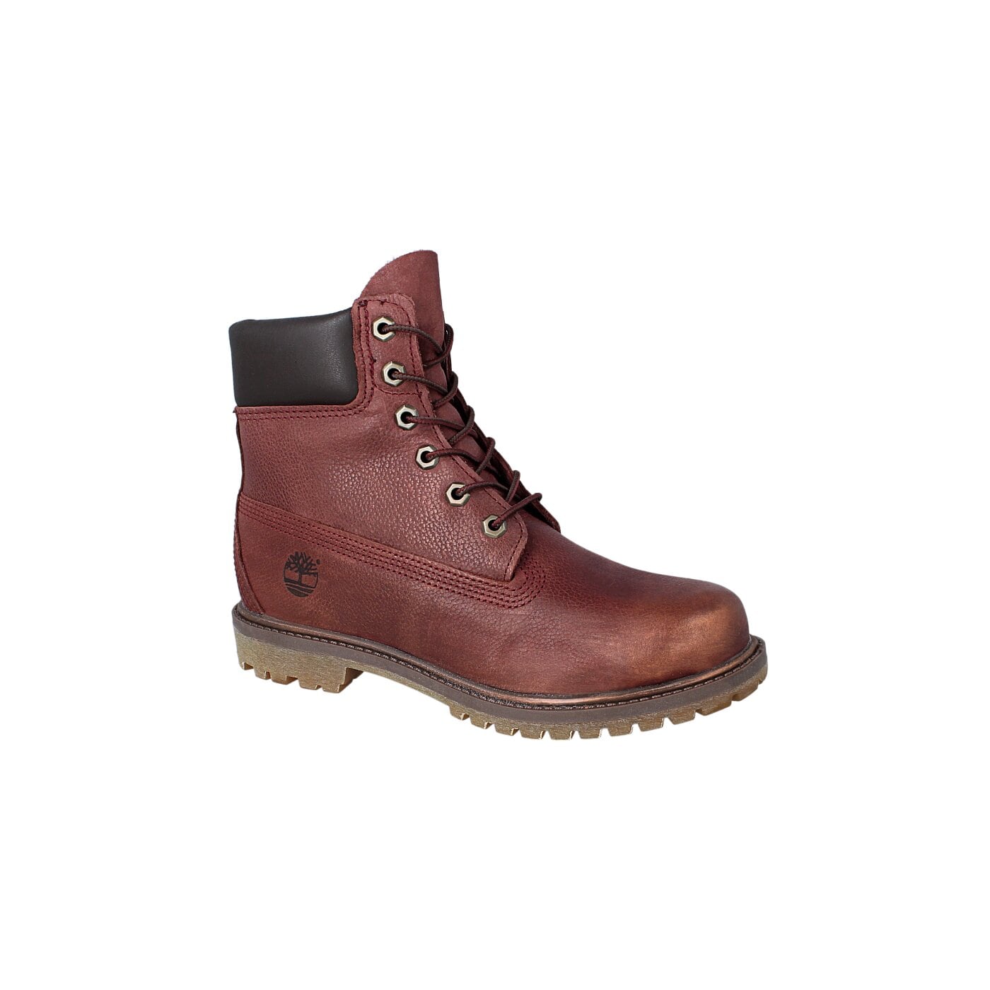 Damskie trapery TIMBERLAND PREMIUM 6 INCH BOOT - W  a12mf kolor bordowy