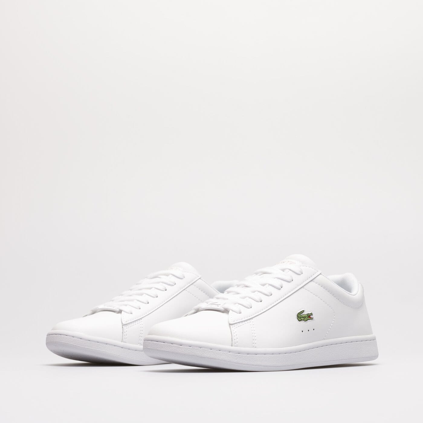 Damskie sneakersy (buty) LACOSTE CARNABY EVO 0722 1 SFA 743SFA00141Y9 743sfa00141y9 kolor biały