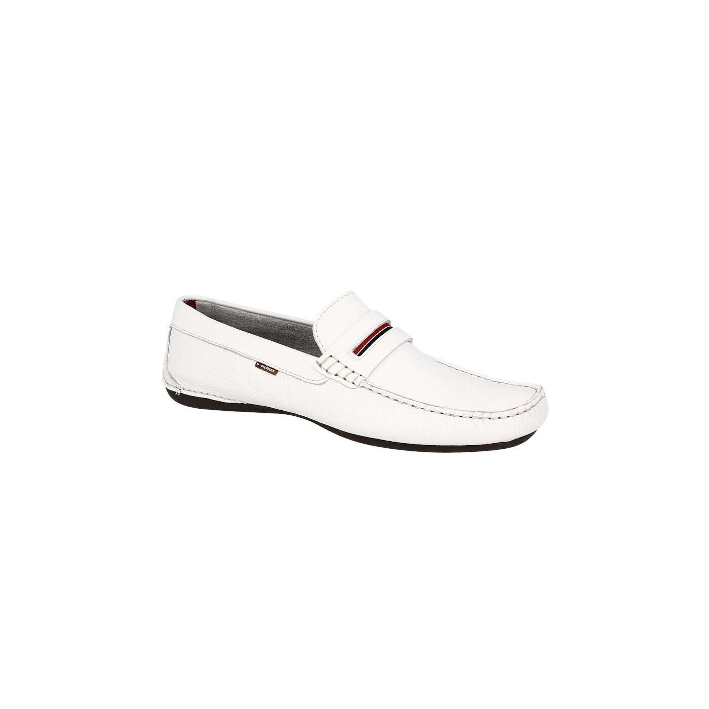 Męskie mokasyny TOMMY HILFIGER ANTHONY 6A fm56815206100 kolor biały