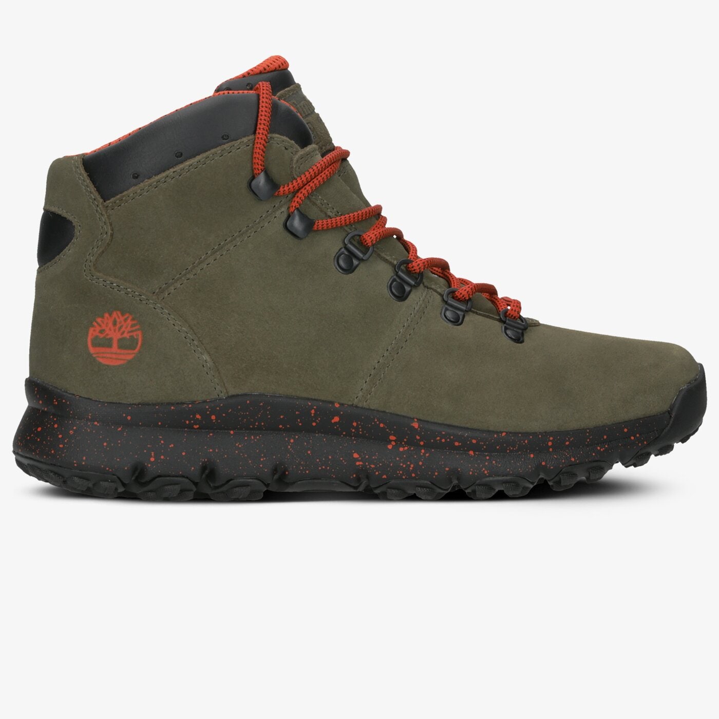 Męskie buty outdoor (trekkingowe) TIMBERLAND WORLD HIKER MID tb0a216ka581 kolor zielony