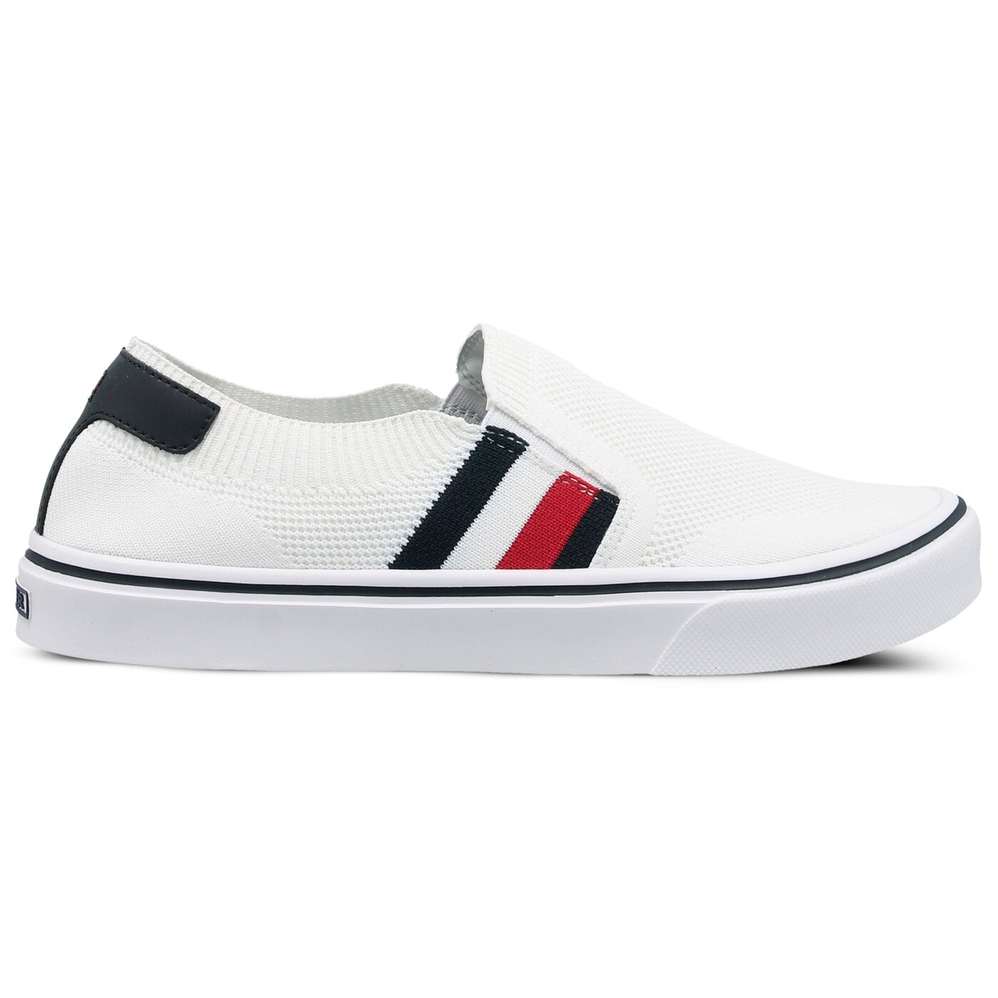TOMMY HILFIGER LIGHTWEIGHT CORPORATE SLIP ON kolor BIAŁY