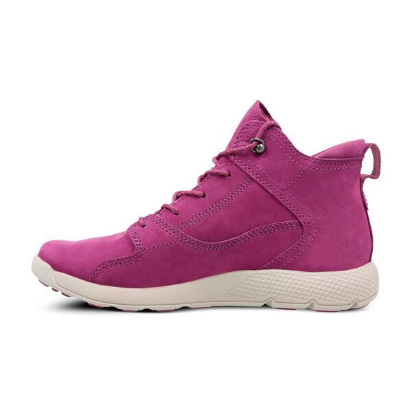 Dziecięce sneakersy (buty) TIMBERLAND FLYROAM LEATHER HIKER a1v4p kolor różowy