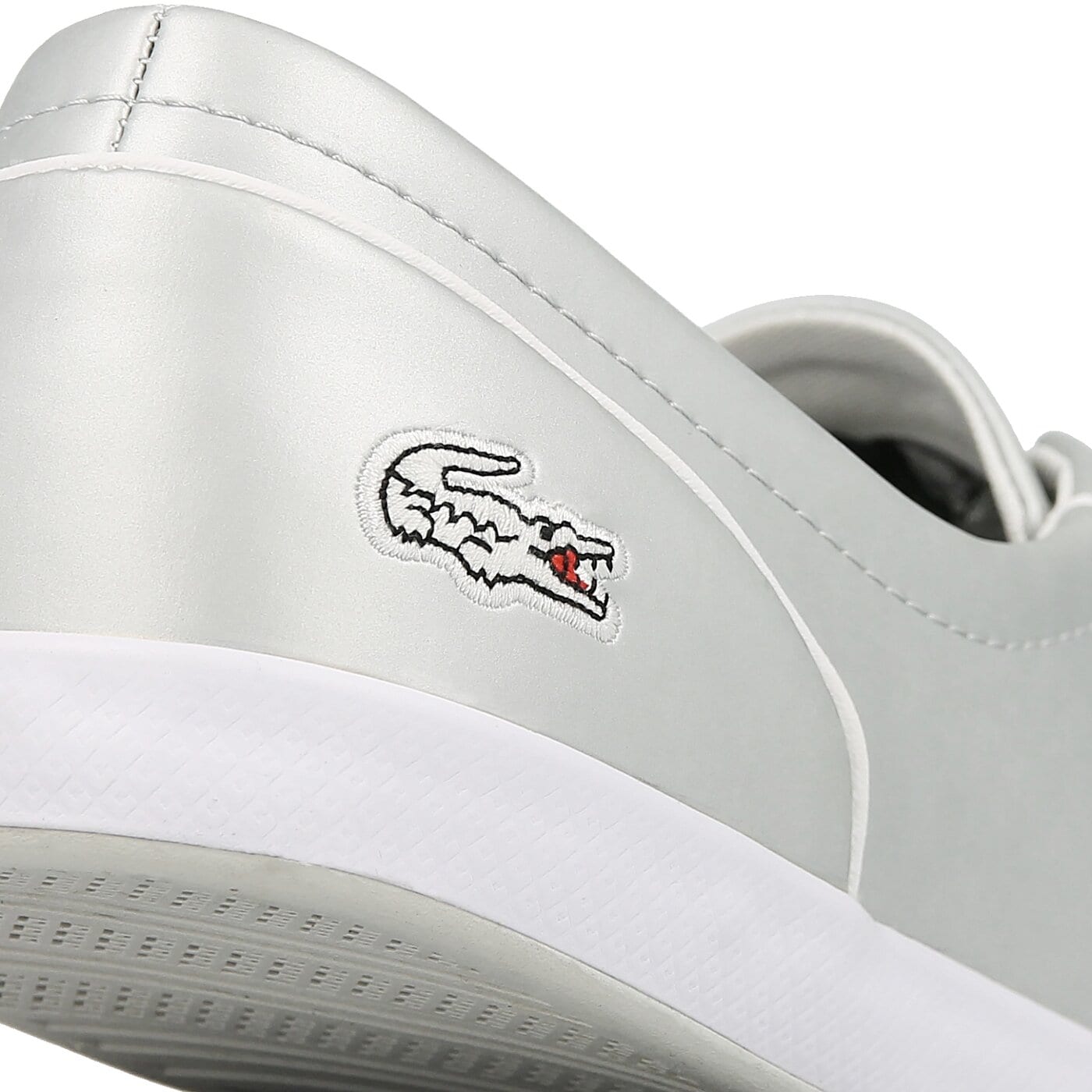 Damskie trampki LACOSTE LANCELLE 6 EYE 117 2 733caw1027334 kolor szary