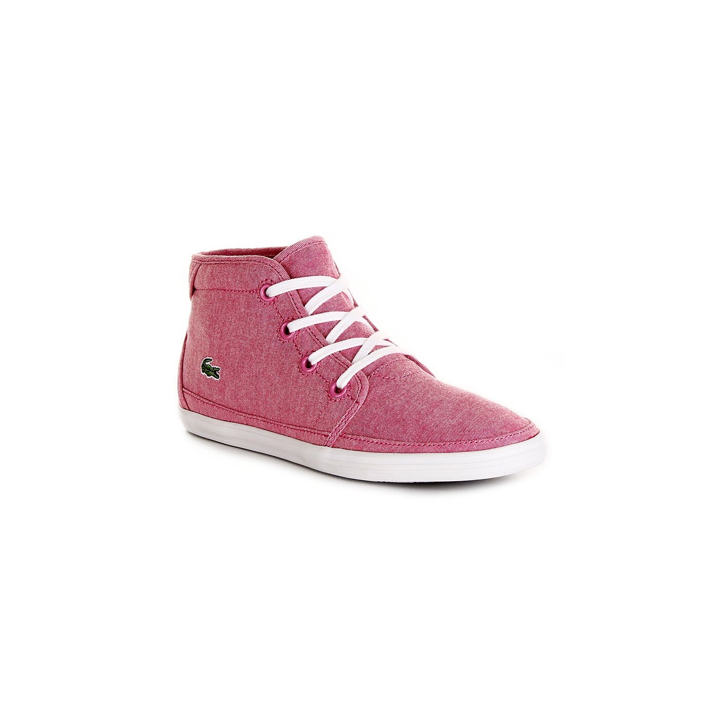 Damskie trampki LACOSTE ZIANE CHUKKA CAM 725spw401113c kolor różowy