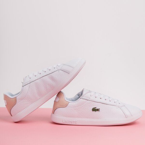 Damskie sneakersy (buty) LACOSTE GRADUATE 120 1 SFA 739sfa001583j kolor biały