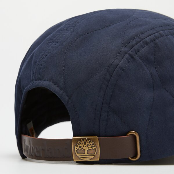 Damska czapka z daszkiem TIMBERLAND CZAPKA OVERSTITCH BB CAP tb0a66a24511 kolor granatowy