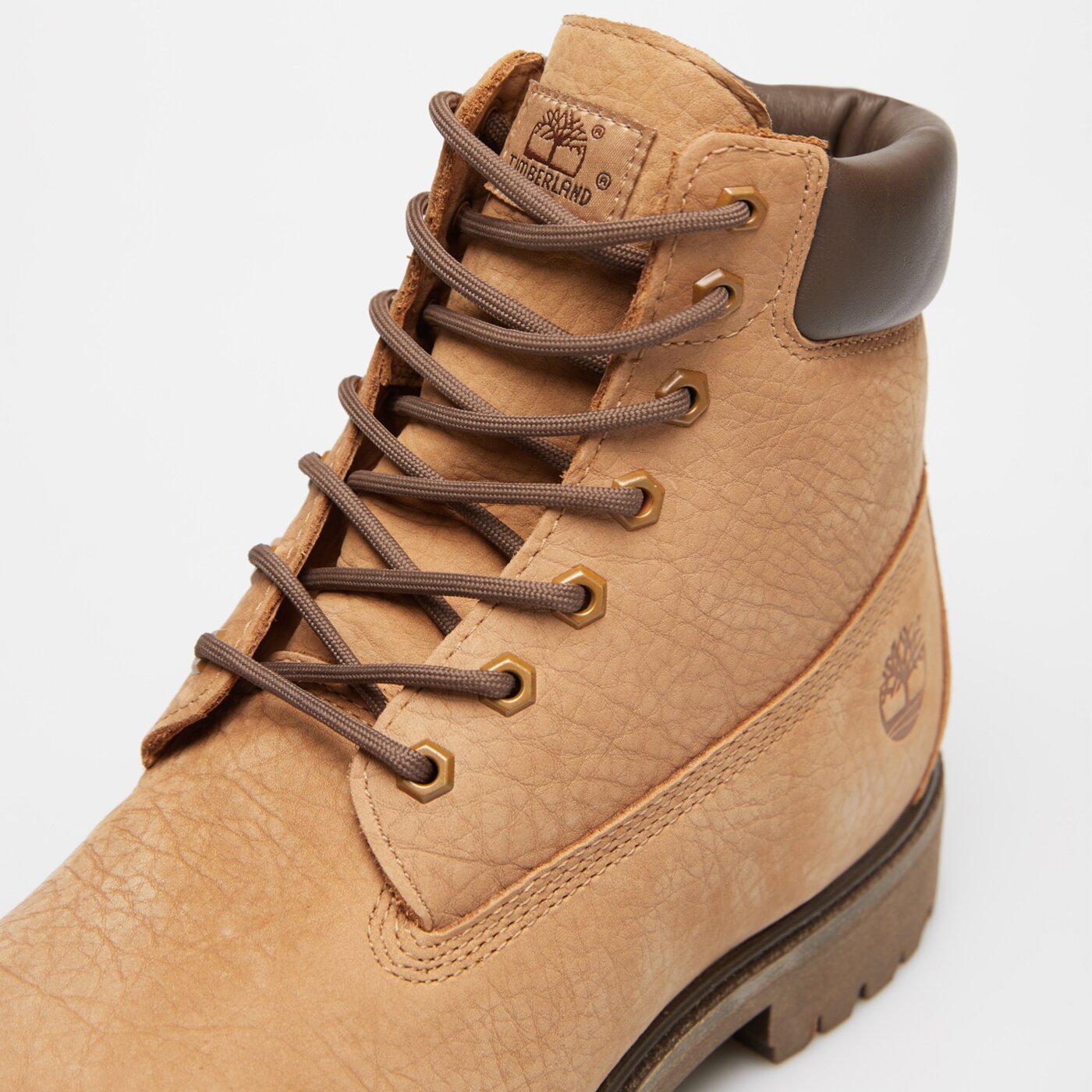 Męskie buty za kostkę TIMBERLAND PREMIUM 6 IN LACE WP BOOT tb0a6g1rafh1 kolor beżowy