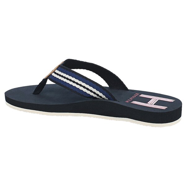Damskie klapki TOMMY HILFIGER MONICA 26D  fw56818946403 kolor granatowy