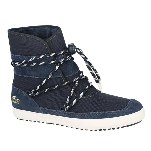 Damskie botki / sztyblety LACOSTE TWINE 726spw1023121 kolor granatowy