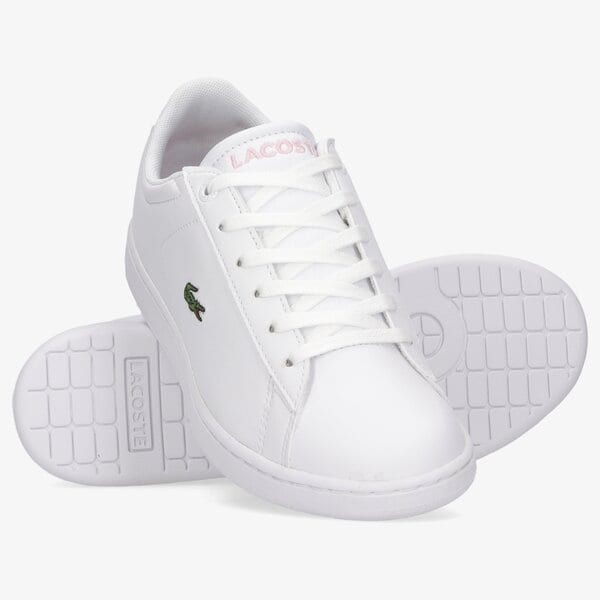 Dziecięce sneakersy (buty) LACOSTE CARNABY EVO 0121 1 SUJ 742suj00021y9 kolor biały