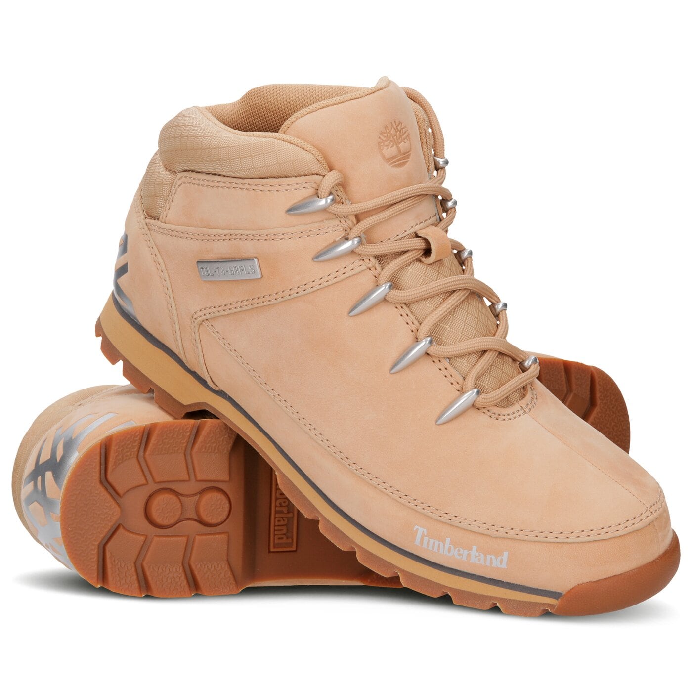 Męskie buty outdoor (trekkingowe) TIMBERLAND EURO SPRINT HIKER  ca1rjg kolor beżowy