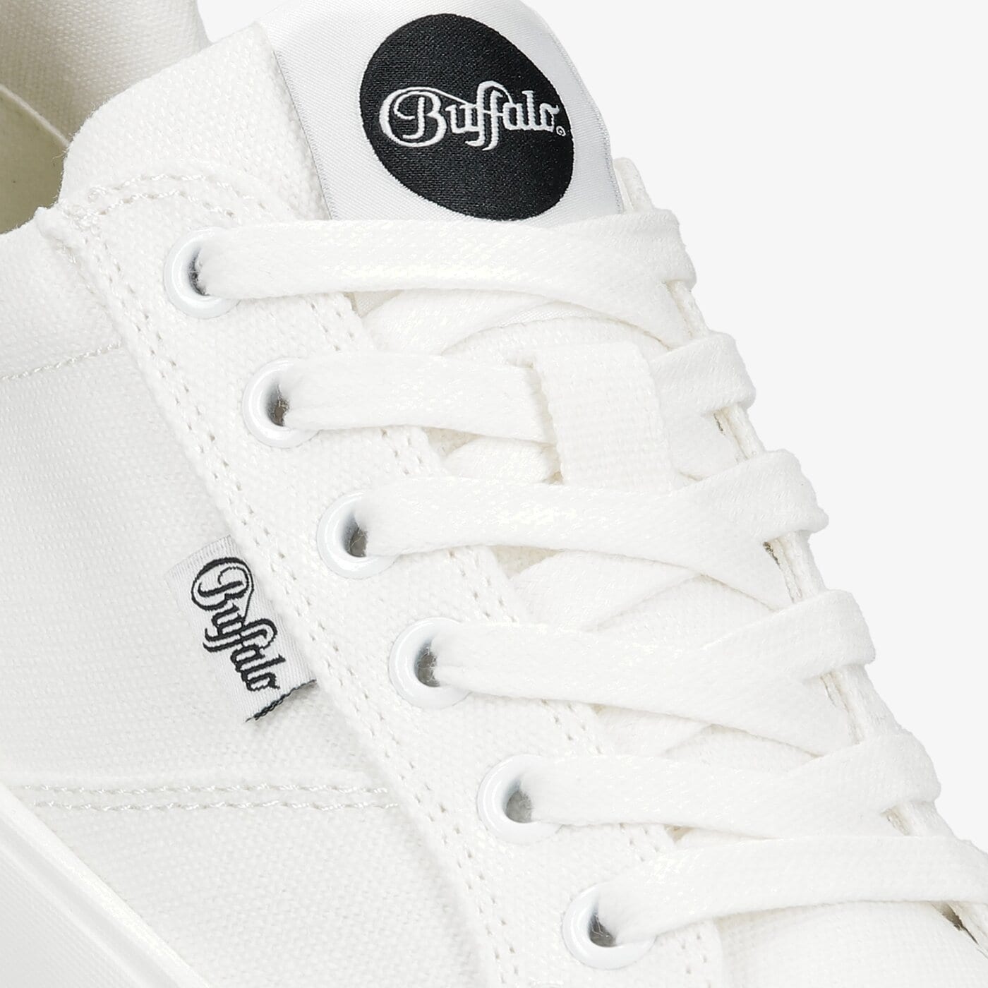 Damskie trampki BUFFALO PAIRED 1630474 kolor biały