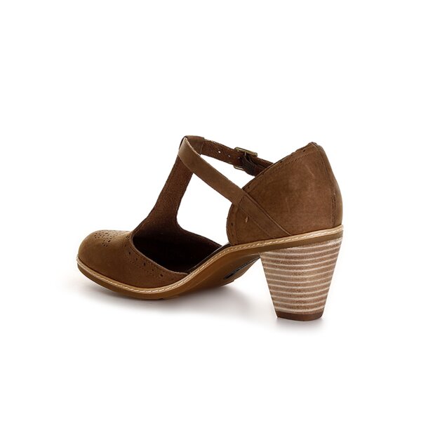 Damskie szpilki / czółenka TIMBERLAND EK MONTVALE T-STRAP  8047r kolor brązowy