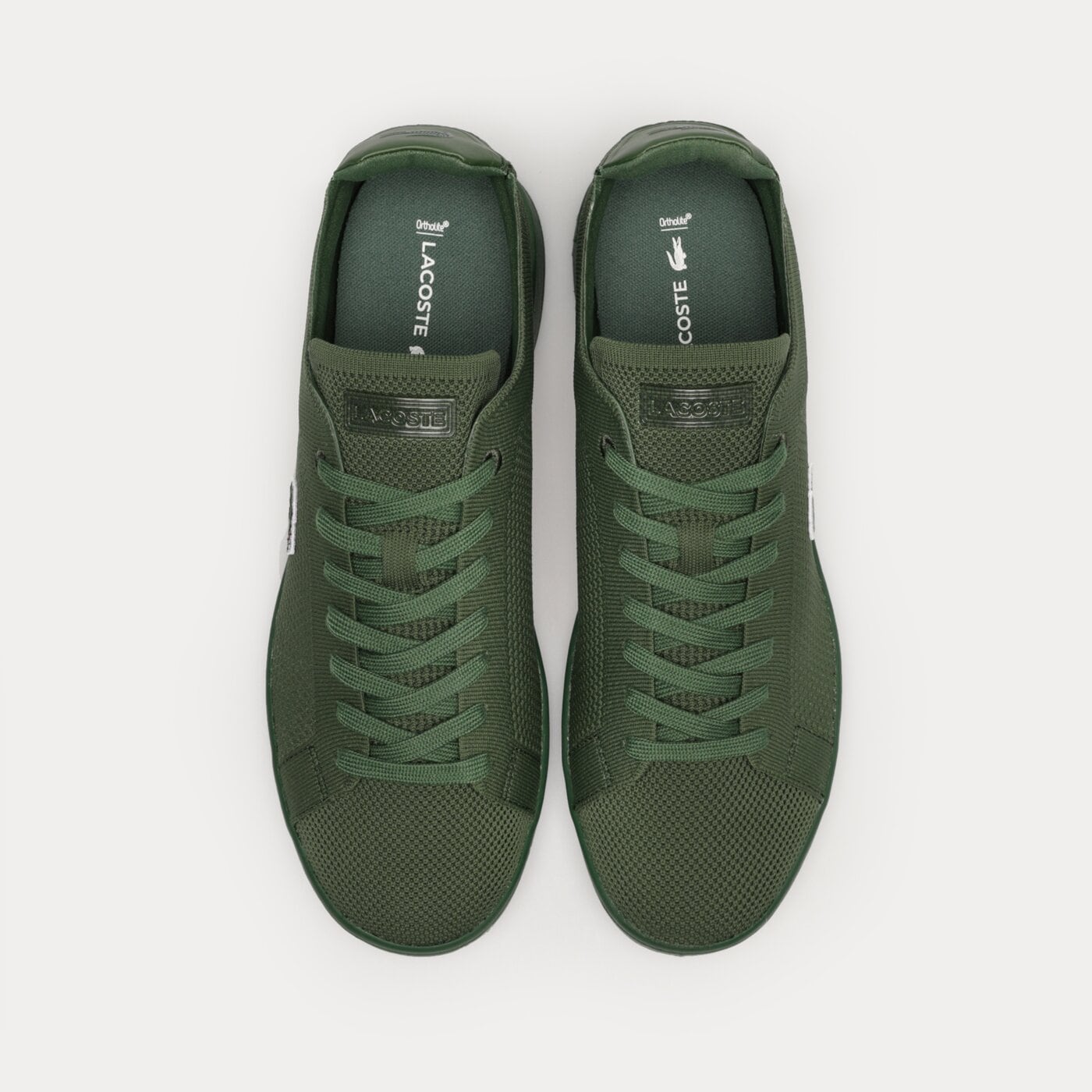 Męskie sneakersy (buty) LACOSTE CARNABY PIQUEE 123 1 SMA 745sma0023gg2 kolor zielony