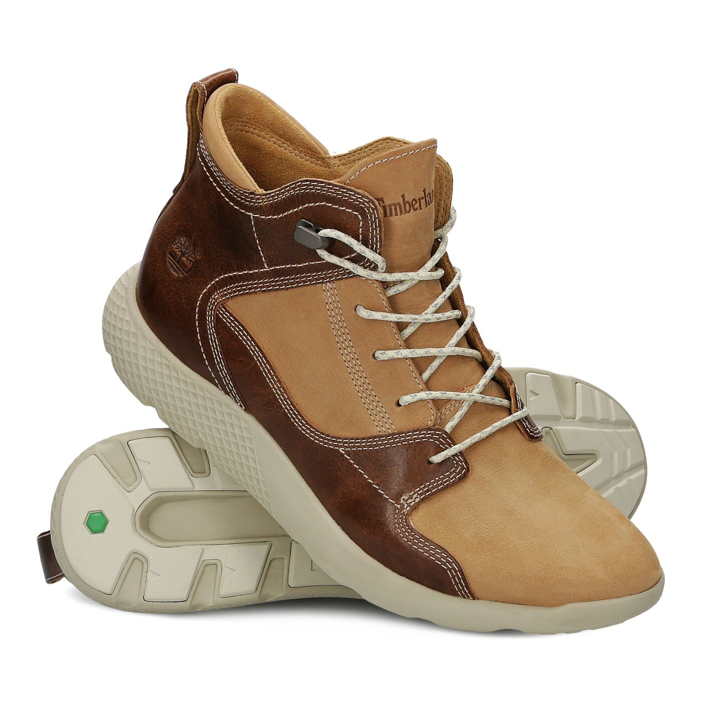 Męskie sneakersy (buty) TIMBERLAND FLYROAM LEATHER HIKER KER a1k9r kolor żółty