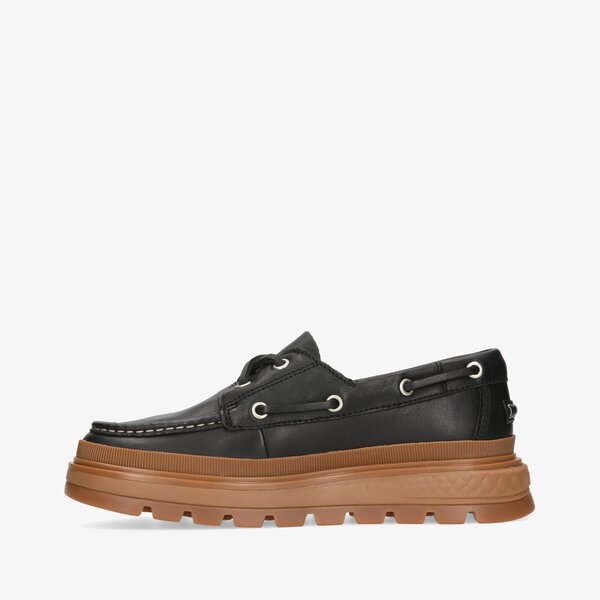 Damskie mokasyny i półbuty TIMBERLAND RAY CITY EK+ BOAT SHOE tb0a2qu90151 kolor czarny