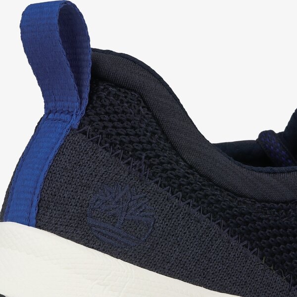 Dziecięce sneakersy (buty) TIMBERLAND BROOKLYN FLEXI KNIT OX tb0a2cq60191 kolor granatowy