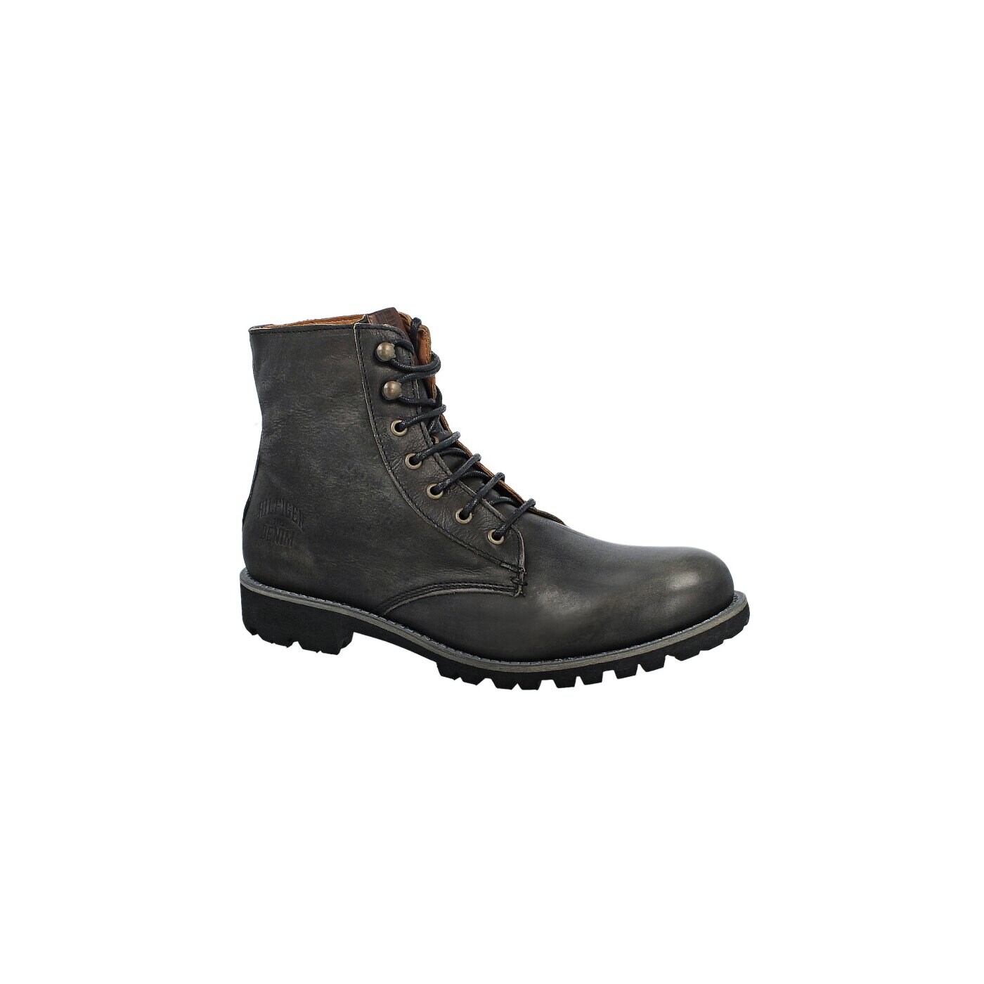 Męskie buty za kostkę TOMMY HILFIGER LUCA 2A em56817785990 kolor czarny