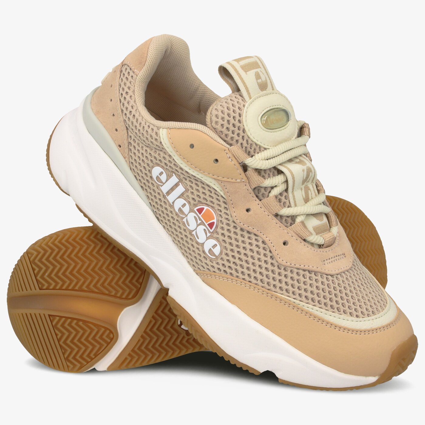 Damskie sneakersy (buty) ELLESSE MASSELLO 613613 kolor beżowy