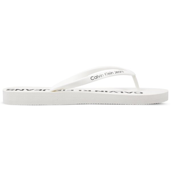 Damskie klapki CALVIN KLEIN DORI r7783biw kolor biały