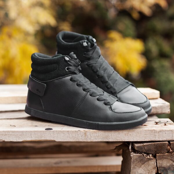 Damskie trampki LACOSTE CORLU 2 730srw0006024 kolor czarny