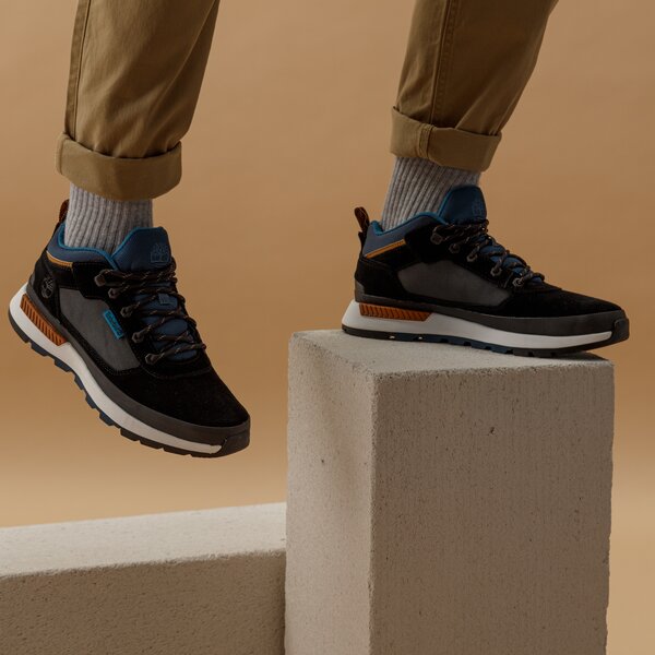 Męskie buty outdoor (trekkingowe) TIMBERLAND FIELD TREKKER LOW tb0a2des0151 kolor czarny