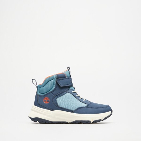 Dziecięce buty outdoor / trekkingowe TIMBERLAND MOTION ACCESS MID HOOK tb0a6bzxejk1 kolor granatowy