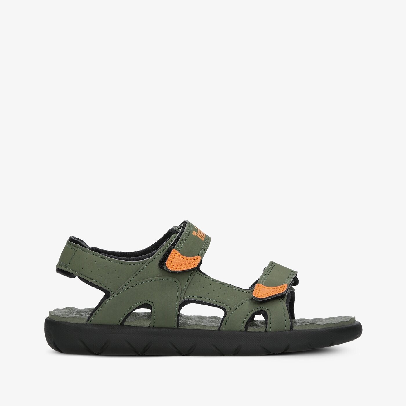 Dziecięce sandały / klapki TIMBERLAND PERKINS ROW 2-STRAP tb0a23sya581 kolor khaki