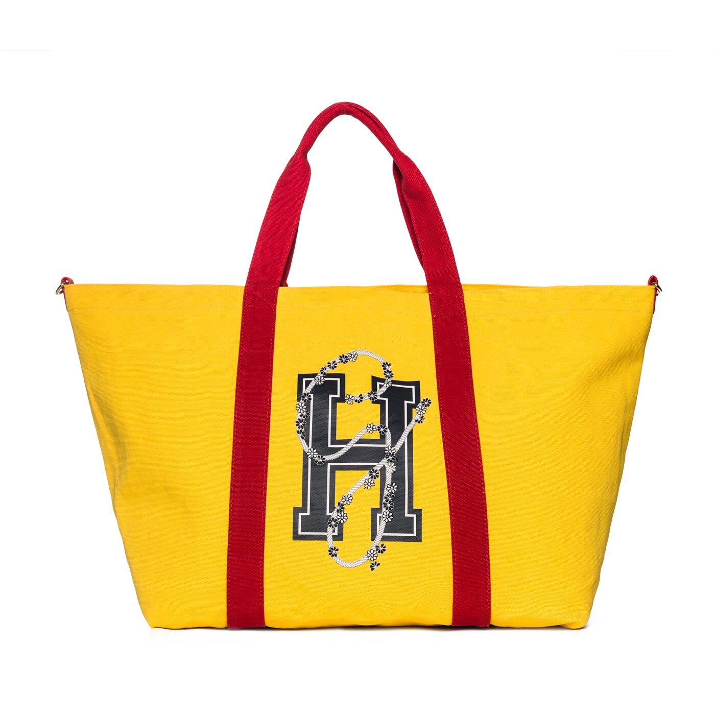 Damska torebka TOMMY HILFIGER TOREBKA GIGI HA DID TOTE H aw0aw03906903 kolor żółty