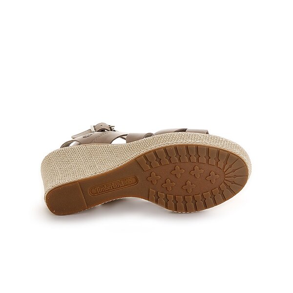 Damskie sandały TIMBERLAND EK DANFORTH LEATHER JUTE WRAPPED SANDAL 3949r kolor beżowy