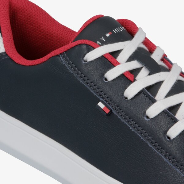 Męskie sneakersy (buty) TOMMY HILFIGER DANIEL 1A2 KNIT DETAIL fm0fm02272403 kolor granatowy